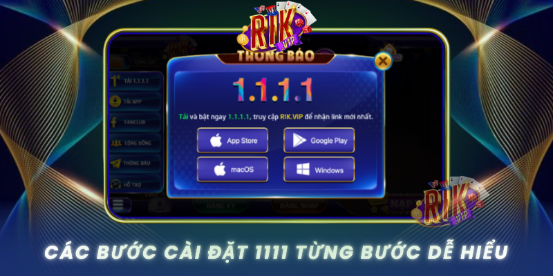 Cac Buoc Cai Dat 1111 Tung Buoc De Hieu