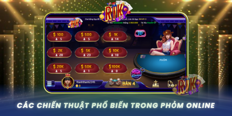 Cac Chien Thuat Pho Bien Trong Phom Online