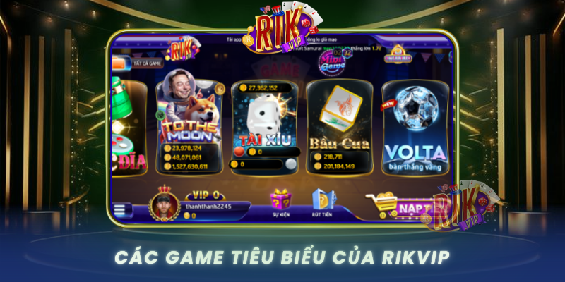 Cac Game Tieu Bieu Cua Rikvip Diem Nhan Trong Hanh Trinh To The Moon