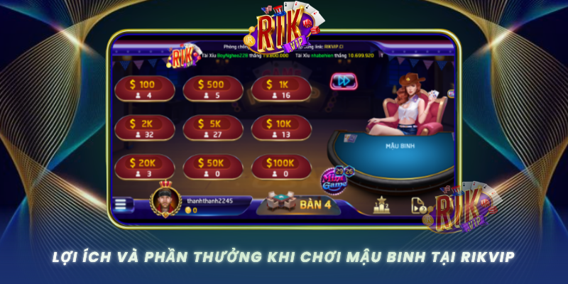Loi Ich Va Phan Thuong Khi Choi Mau Binh Tai Rikvip