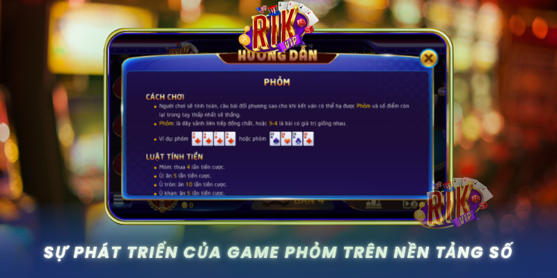 Su Phat Trien Cua Game Phom Tren Nen Tang So