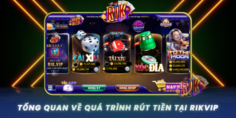 Tong Quan Ve Qua Trinh Rut Tien Tai Rikvip