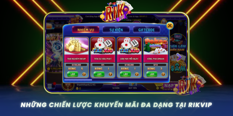 Nhung Chien Luoc Khuyen Mai Da Dang Tai Rikvip0