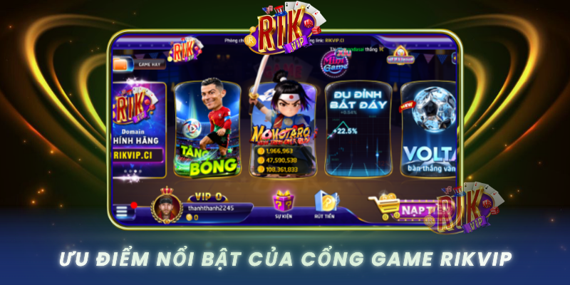 Uu Diem Noi Bat Cua Cong Game Rikvip0